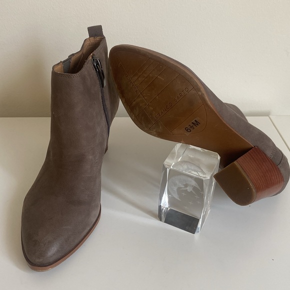 Franco Sarto Atlas Leather Ankle Booties - Picture 10 of 16